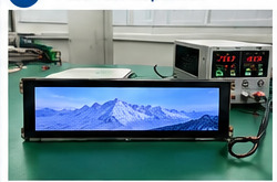 Post temperature test inspection of bar LCD