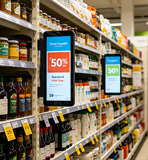 Retail Shelf Edge Display