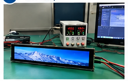 HITULCD bar LCD temperature test setup