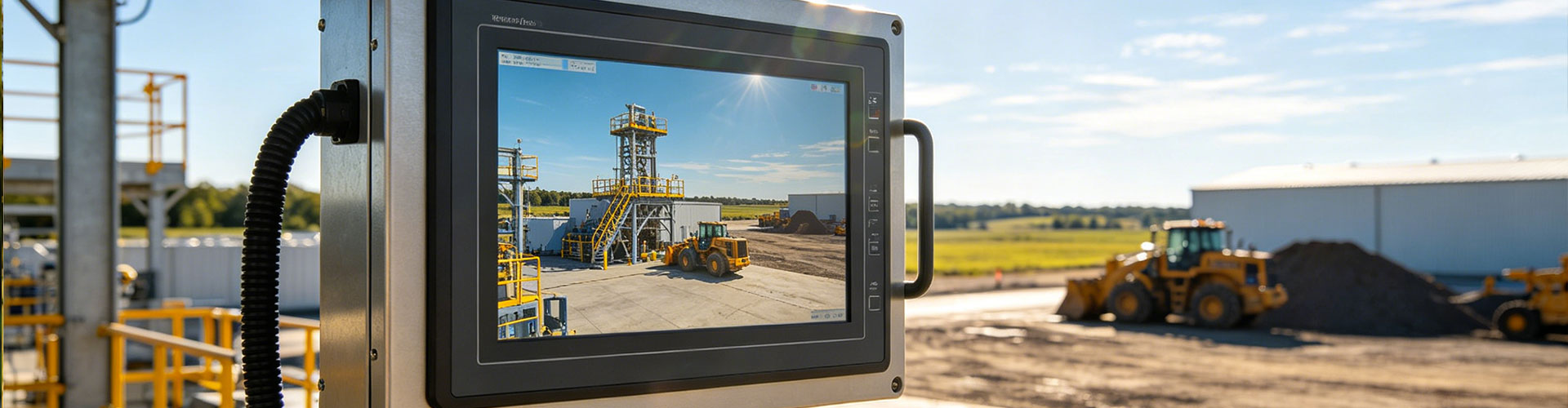 Industrial-Grade 13.3 Inch High Brightness Screen |  Outdoor Operation Case