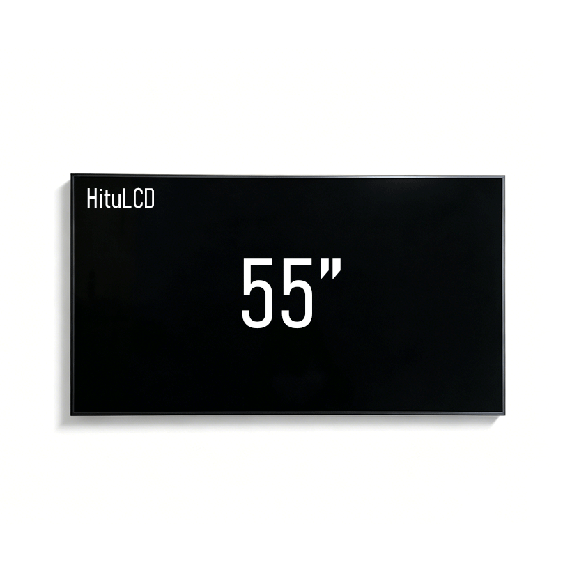 55 Inch Direct-Lit Lcd Panel With Adjustable Brightness, Suitable For Oem/Odm Applications.