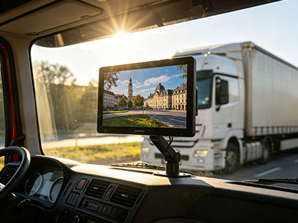 In-vehicle and transit displays