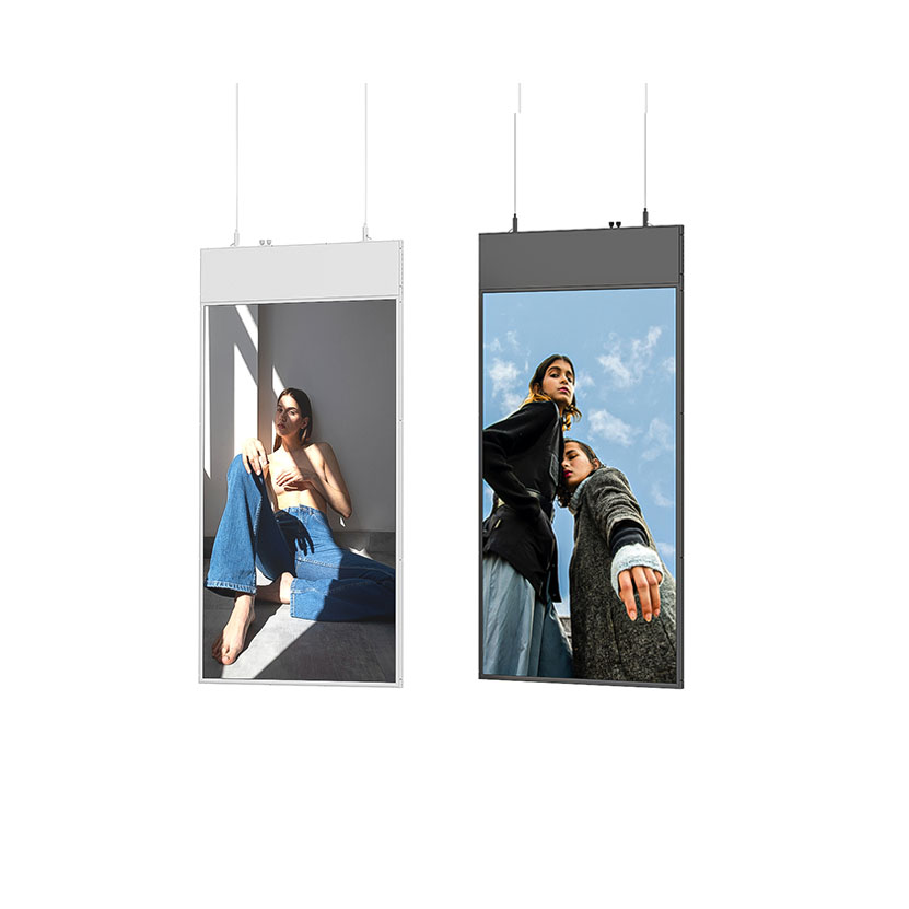 43-55 Inch Indoor Double Sided Wall Mounted LCD Screen