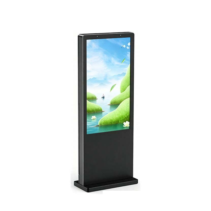 55 Inch Outdoor Digital Signage Totem for Retail & Commercial Advertising