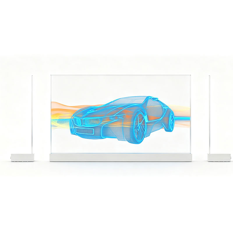 55" Transparent OLED Display | 400 Nits, Factory