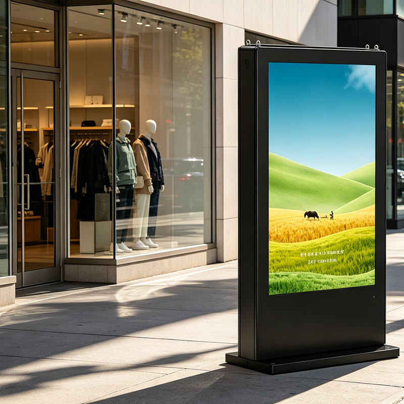 75 Inch Outdoor Digital Signage for Hotels, Plazas & Public Spaces