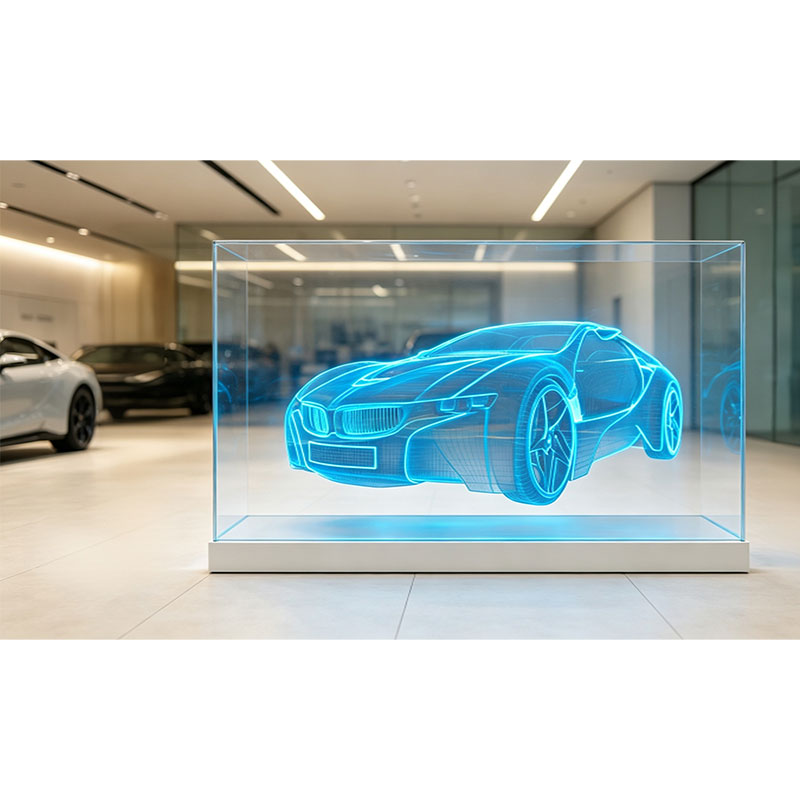 55" Transparent OLED Display | 400 Nits, Factory