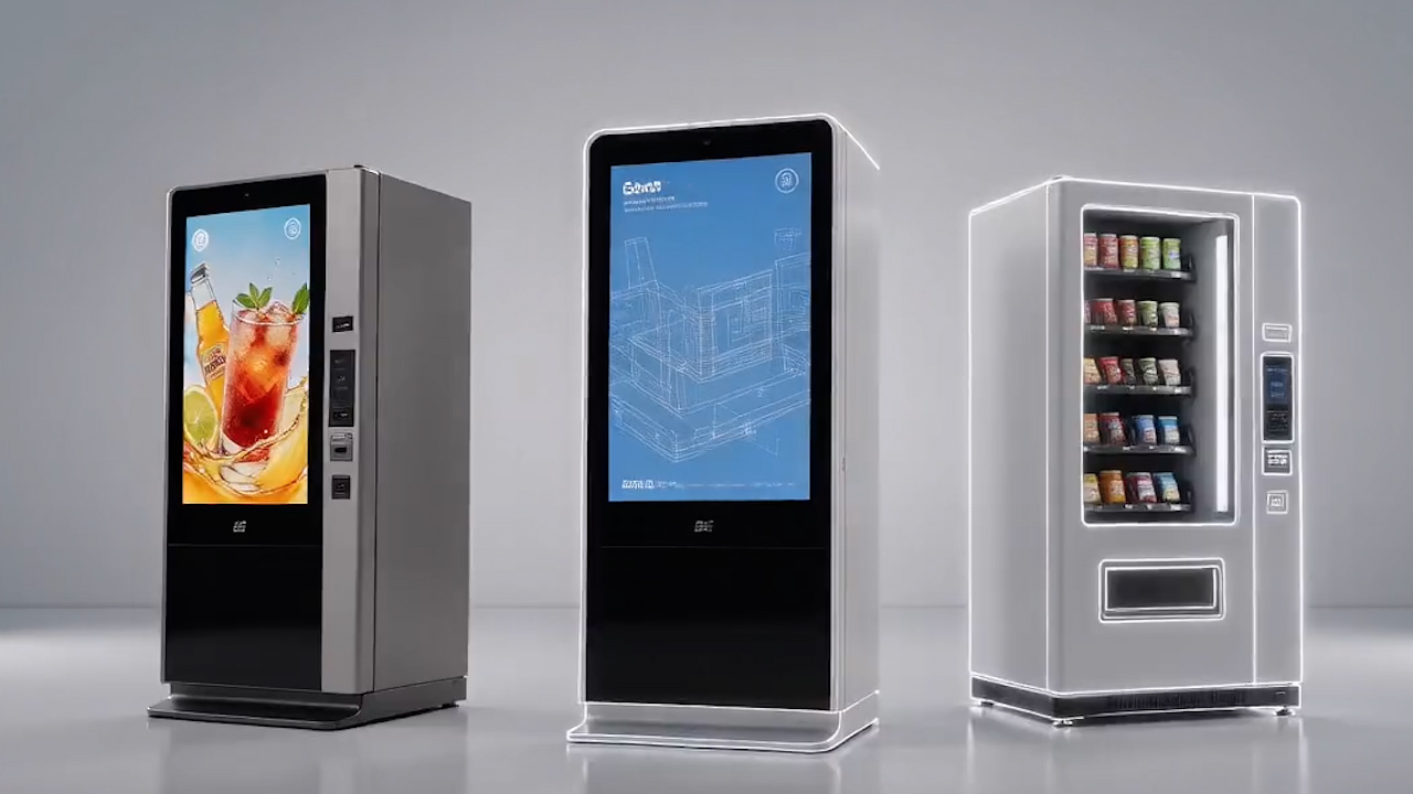 High Brightness 16:9 LCD Display for Outdoor Vending Machine | OEM/ODM Custom Solution