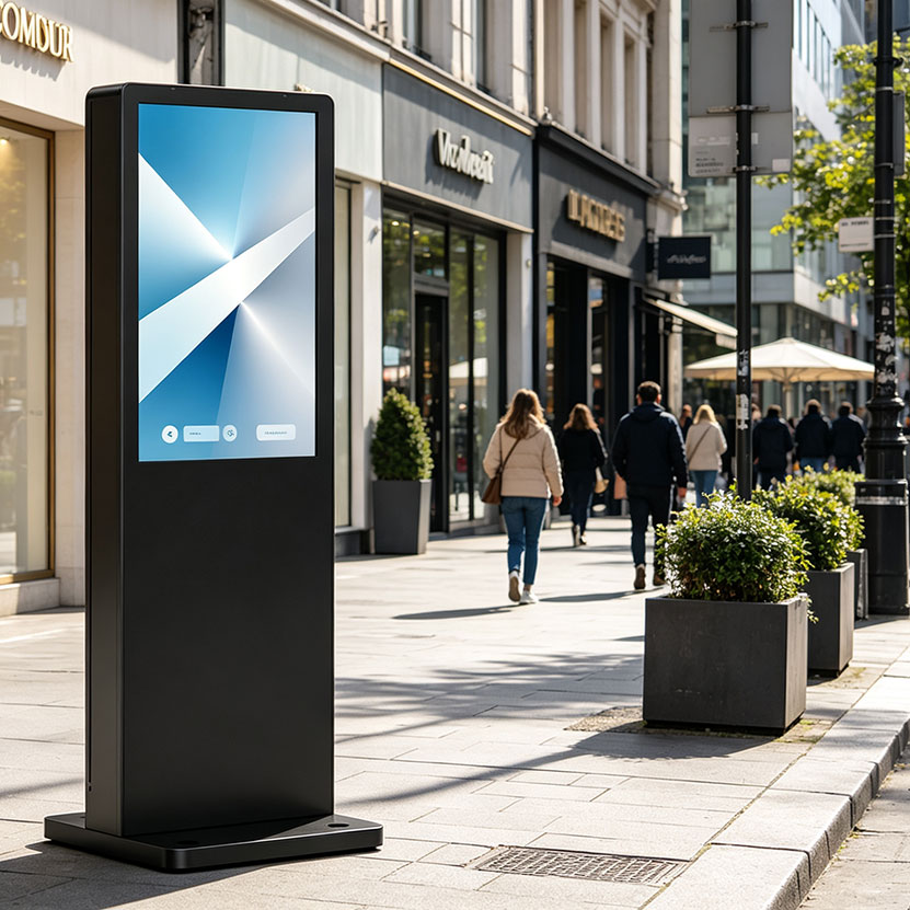 32 Inch Outdoor Digital Signage Kiosk for Retail & Self-Service