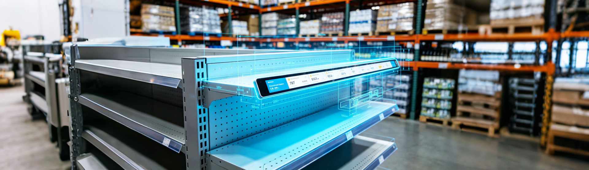 Cuttable Bar LCD Display Solution for Retail Shelf Edge Signage